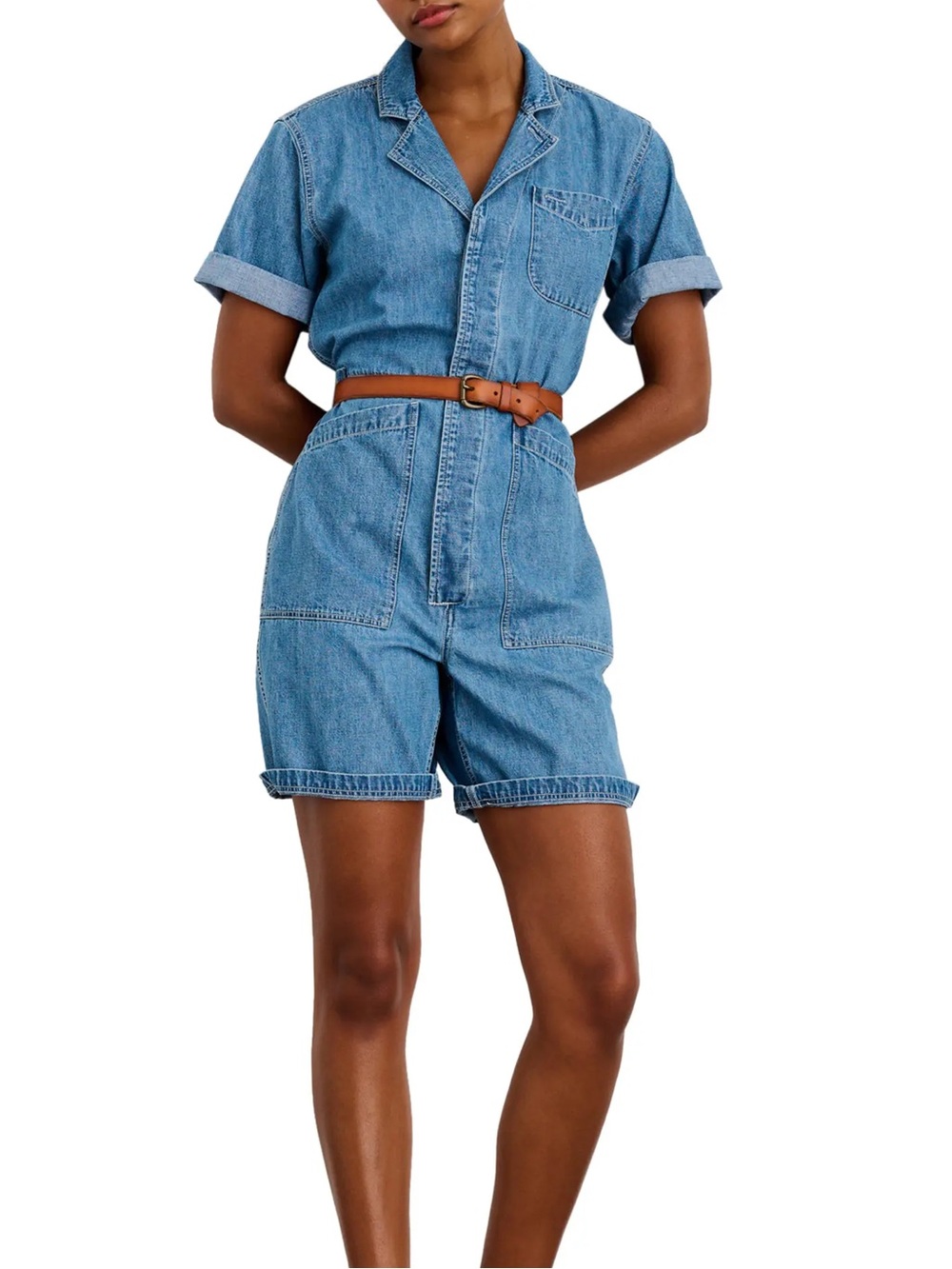 ALEX MILL Standard Denim Romper